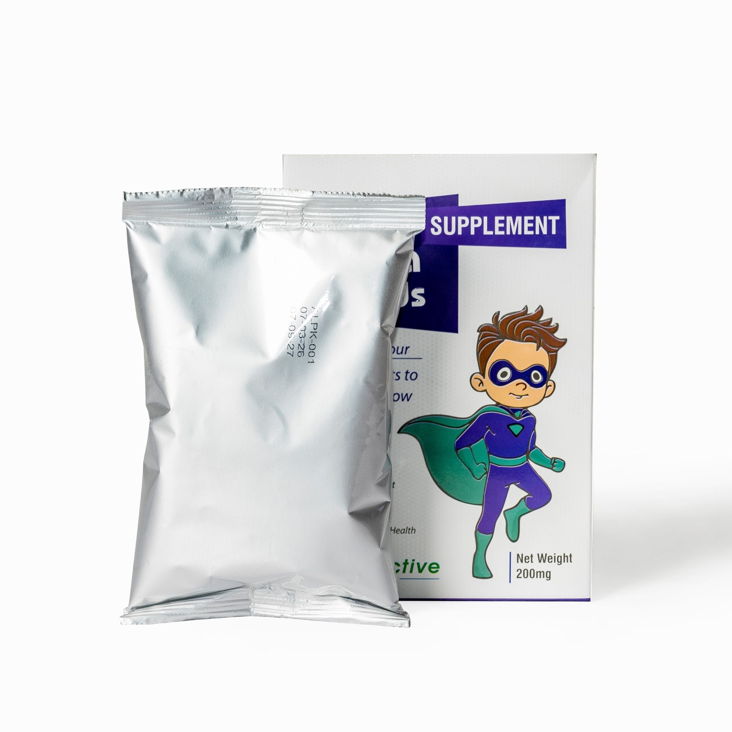Alpha Kids Growth Support Supplement – Vital Nutrients for Kids (200mg)